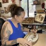 Wood Burning in Action